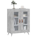 vidaXL Dulap, gri beton, 69,5x34x90 cm, lemn compozit vidaXL Dulap, gri beton, 69,5x34x90 cm, lemn compozit