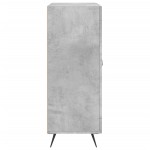 vidaXL Dulap, gri beton, 69,5x34x90 cm, lemn compozit vidaXL Dulap, gri beton, 69,5x34x90 cm, lemn compozit