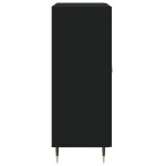 vidaXL Dulap, negru, 69,5x34x90 cm, lemn compozit vidaXL Dulap, negru, 69,5x34x90 cm, lemn compozit