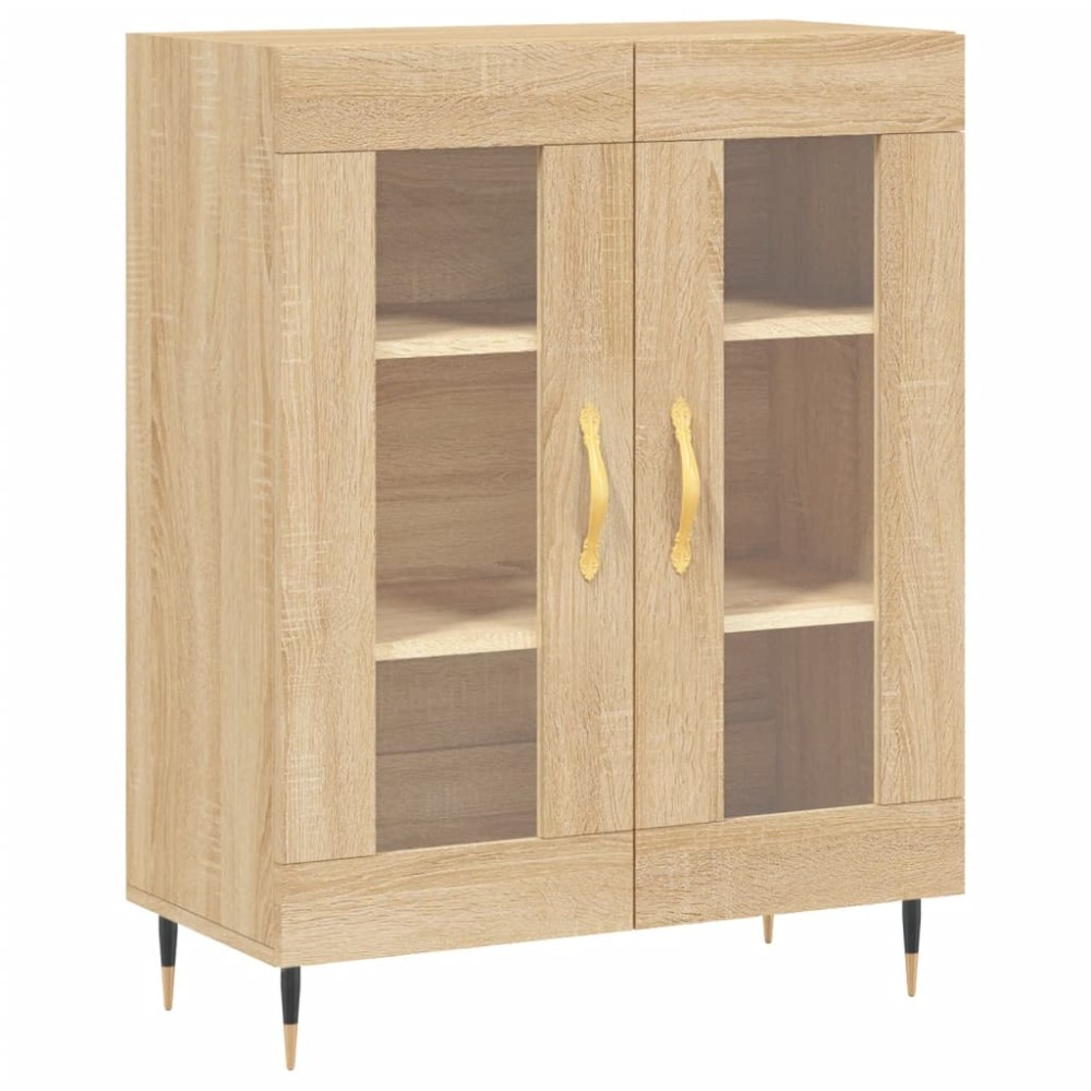 vidaXL Dulap, stejar sonoma, 69,5x34x90 cm, lemn compozit