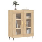 vidaXL Dulap, stejar sonoma, 69,5x34x90 cm, lemn compozit