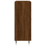 vidaXL Dulap, stejar maro, 69,5x34x90 cm, lemn prelucrat
