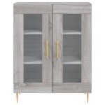 vidaXL Dulap, gri sonoma, 69,5x34x90 cm, lemn compozit vidaXL Dulap, gri sonoma, 69,5x34x90 cm, lemn compozit