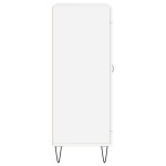 vidaXL Dulap, alb, 69,5x34x90 cm, lemn compozit