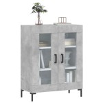 vidaXL Dulap, gri beton, 69,5x34x90 cm, lemn compozit vidaXL Dulap, gri beton, 69,5x34x90 cm, lemn compozit