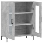 vidaXL Dulap, gri beton, 69,5x34x90 cm, lemn compozit vidaXL Dulap, gri beton, 69,5x34x90 cm, lemn compozit
