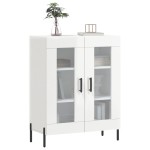 vidaXL Dulap, alb extralucios, 69,5x34x90 cm, lemn compozit