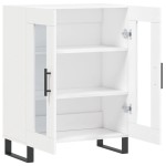 vidaXL Dulap, alb, 69,5x34x90 cm, lemn compozit