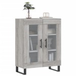 vidaXL Dulap, gri sonoma, 69,5x34x90 cm, lemn compozit