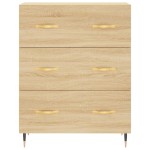 vidaXL Servantă, stejar sonoma, 69,5x34x90 cm, lemn compozit