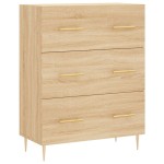 vidaXL Servantă, stejar sonoma, 69,5x34x90 cm, lemn compozit vidaXL Servantă, stejar sonoma, 69,5x34x90 cm, lemn compozit