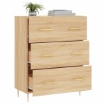 vidaXL Servantă, stejar sonoma, 69,5x34x90 cm, lemn compozit vidaXL Servantă, stejar sonoma, 69,5x34x90 cm, lemn compozit