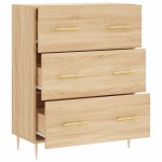 vidaXL Servantă, stejar sonoma, 69,5x34x90 cm, lemn compozit vidaXL Servantă, stejar sonoma, 69,5x34x90 cm, lemn compozit
