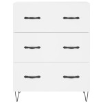 vidaXL Servantă, alb, 69,5x34x90 cm, lemn compozit vidaXL Servantă, alb, 69,5x34x90 cm, lemn compozit
