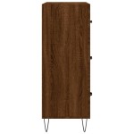 vidaXL Servantă, stejar maro, 69,5x34x90 cm, lemn prelucrat