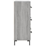 vidaXL Servantă, gri sonoma, 69,5x34x90 cm, lemn compozit vidaXL Servantă, gri sonoma, 69,5x34x90 cm, lemn compozit