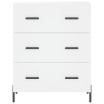 vidaXL Servantă, alb, 69,5x34x90 cm, lemn compozit vidaXL Servantă, alb, 69,5x34x90 cm, lemn compozit