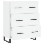 vidaXL Servantă, alb, 69,5x34x90 cm, lemn compozit vidaXL Servantă, alb, 69,5x34x90 cm, lemn compozit