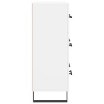 vidaXL Servantă, alb, 69,5x34x90 cm, lemn compozit vidaXL Servantă, alb, 69,5x34x90 cm, lemn compozit