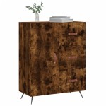 vidaXL Servantă, stejar fumuriu, 69,5x34x90 cm, lemn compozit