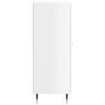 vidaXL Servantă, alb extralucios, 69,5x34x90 cm, lemn compozit vidaXL Servantă, alb extralucios, 69,5x34x90 cm, lemn compozit