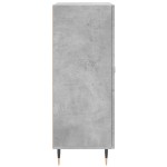 vidaXL Servantă, gri beton, 69,5x34x90 cm, lemn compozit vidaXL Servantă, gri beton, 69,5x34x90 cm, lemn compozit