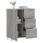 vidaXL Servantă, gri sonoma, 69,5x34x90 cm, lemn compozit vidaXL Servantă, gri sonoma, 69,5x34x90 cm, lemn compozit