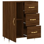 vidaXL Servantă, stejar maro, 69,5x34x90 cm, lemn prelucrat