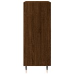 vidaXL Servantă, stejar maro, 69,5x34x90 cm, lemn prelucrat