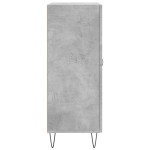vidaXL Servantă, gri beton, 69,5x34x90 cm, lemn compozit vidaXL Servantă, gri beton, 69,5x34x90 cm, lemn compozit