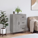 vidaXL Servantă, gri sonoma, 69,5x34x90 cm, lemn compozit vidaXL Servantă, gri sonoma, 69,5x34x90 cm, lemn compozit