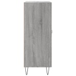 vidaXL Servantă, gri sonoma, 69,5x34x90 cm, lemn compozit vidaXL Servantă, gri sonoma, 69,5x34x90 cm, lemn compozit