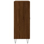 vidaXL Servantă, stejar maro, 69,5x34x90 cm, lemn prelucrat