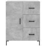 vidaXL Servantă, gri beton, 69,5x34x90 cm, lemn compozit vidaXL Servantă, gri beton, 69,5x34x90 cm, lemn compozit