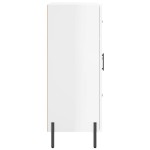 vidaXL Servantă, alb extralucios, 69,5x34x90 cm, lemn compozit vidaXL Servantă, alb extralucios, 69,5x34x90 cm, lemn compozit