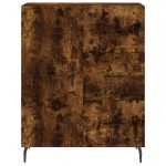 vidaXL Servantă, stejar fumuriu, 69,5x34x90 cm, lemn compozit