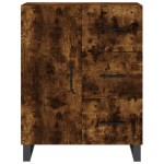 vidaXL Servantă, stejar fumuriu, 69,5x34x90 cm, lemn compozit