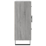 vidaXL Servantă, gri sonoma, 69,5x34x90 cm, lemn compozit vidaXL Servantă, gri sonoma, 69,5x34x90 cm, lemn compozit