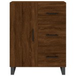 vidaXL Servantă, stejar maro, 69,5x34x90 cm, lemn prelucrat