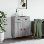 vidaXL Dulap, gri sonoma, 69,5x34x90 cm, lemn compozit vidaXL Dulap, gri sonoma, 69,5x34x90 cm, lemn compozit