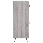 vidaXL Dulap, gri sonoma, 69,5x34x90 cm, lemn compozit vidaXL Dulap, gri sonoma, 69,5x34x90 cm, lemn compozit