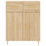 vidaXL Dulap, stejar sonoma, 69,5x34x90 cm, lemn compozit