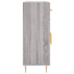 vidaXL Dulap, gri sonoma, 69,5x34x90 cm, lemn compozit