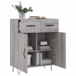vidaXL Dulap, gri sonoma, 69,5x34x90 cm, lemn compozit vidaXL Dulap, gri sonoma, 69,5x34x90 cm, lemn compozit