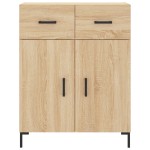 vidaXL Dulap, stejar sonoma, 69,5x34x90 cm, lemn compozit
