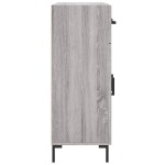 vidaXL Dulap, gri sonoma, 69,5x34x90 cm, lemn compozit