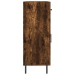 vidaXL Dulap, stejar fumuriu, 69,5x34x90 cm, lemn compozit