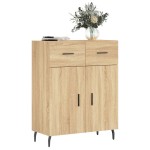 vidaXL Dulap, stejar sonoma, 69,5x34x90 cm, lemn compozit