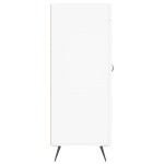 vidaXL Servantă, alb, 69,5x34x90 cm, lemn compozit vidaXL Servantă, alb, 69,5x34x90 cm, lemn compozit