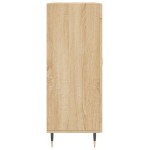 vidaXL Servantă, stejar sonoma, 69,5x34x90 cm, lemn compozit